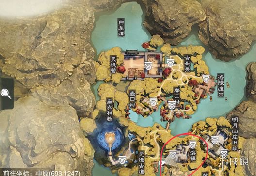 楚留香6月2日打坐点介绍