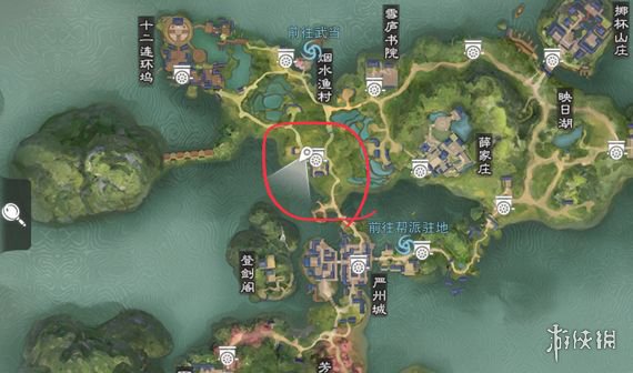 楚留香6月2日打坐点介绍