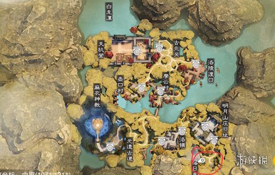 楚留香6月2日打坐点介绍