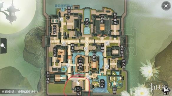 楚留香75打坐地点