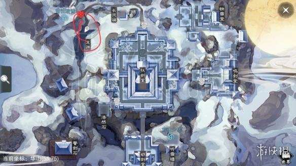 楚留香714打坐地点