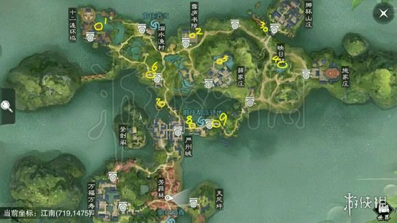 楚留香729打坐地点 楚留香打坐地点怎么找