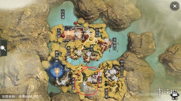 楚留香83打坐地点