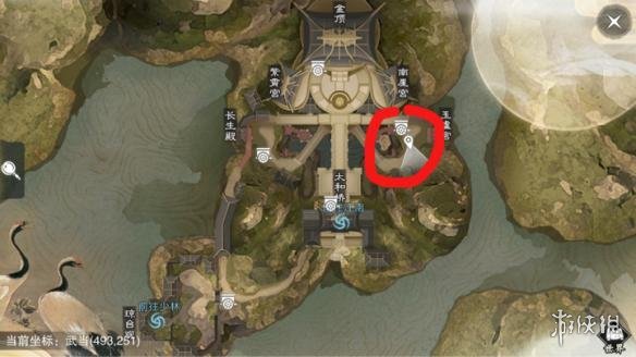 楚留香88打坐地点