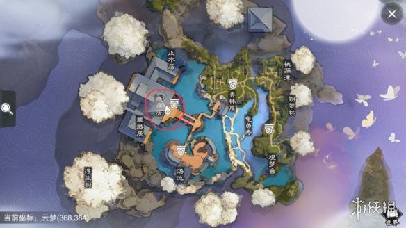 楚留香8月10日在哪打坐