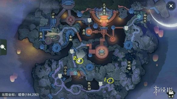 楚留香8月10日在哪打坐