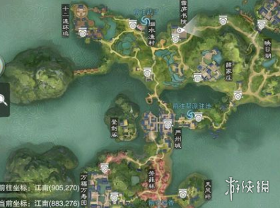 楚留香手游10.8在哪打坐