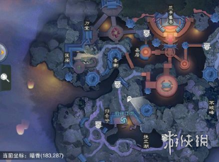 楚留香手游10.8在哪打坐