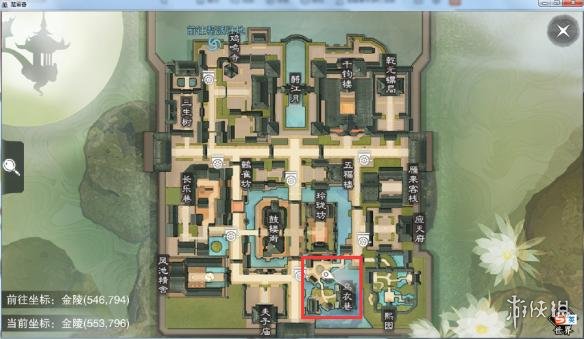 楚留香手游10.17在哪打坐