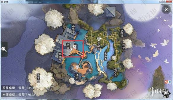 楚留香手游10.18在哪打坐