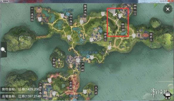 楚留香手游10.19在哪打坐