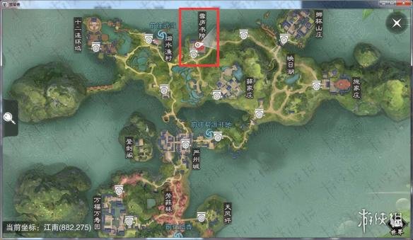 楚留香手游10.19在哪打坐