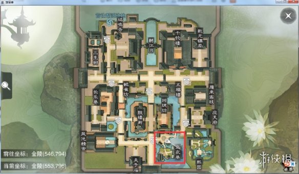 楚留香手游11.29在哪打坐