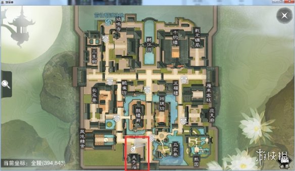 楚留香手游12.20在哪打坐