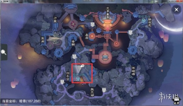 楚留香手游12.20在哪打坐