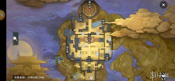 楚留香手游2019年1月2日坐观万象打坐修炼地点坐标