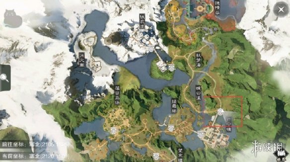 楚留香手游2019年1月5日坐观万象打坐修炼地点坐标