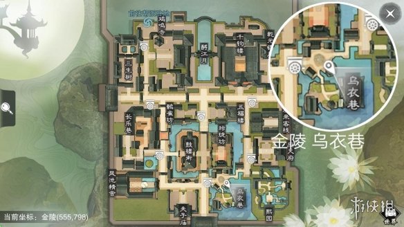 楚留香手游1.14在哪打坐