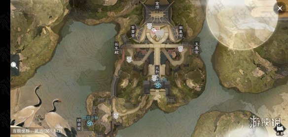 楚留香天降祥瑞1.22祈福地点坐标一览