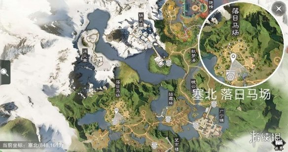 楚留香手游6.6打坐点