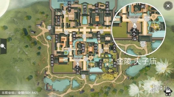 楚留香手游6.12打坐点
