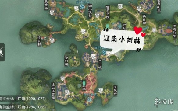 一梦江湖手游12.22打坐点