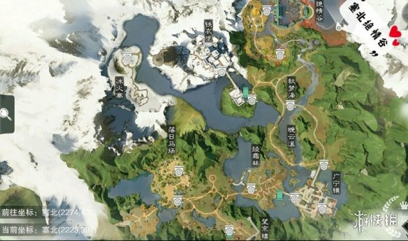 一梦江湖手游1.3打坐点