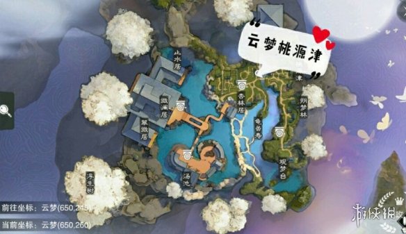 一梦江湖1.4打坐点