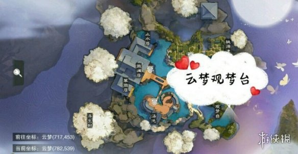 一梦江湖1.14打坐点