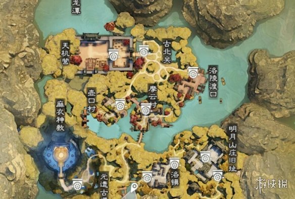 一梦江湖1.16打坐点