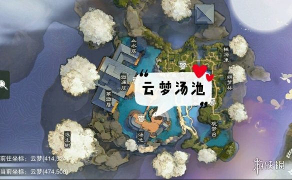一梦江湖2.8打坐点