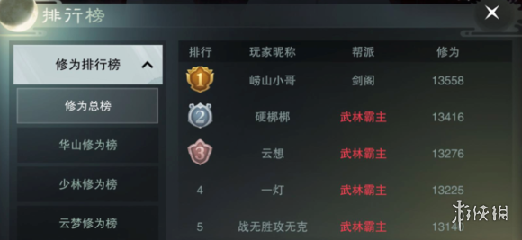 楚留香万剑归宗华山论剑怎么玩（楚留香华山论剑段位）