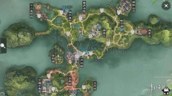 楚留香云梦汤池在哪