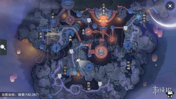 楚留香427打坐地点汇总