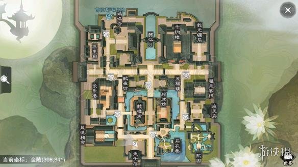 楚留香428打坐位置 楚留香打坐点