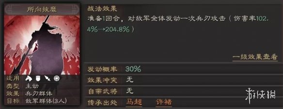 三国志战略版马超最强战法阵容