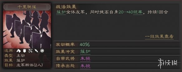 三国志战略版千里驰援战法怎么样