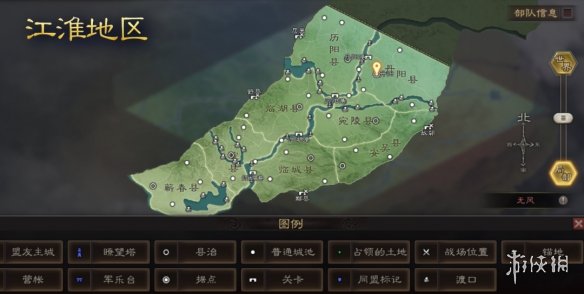 三国志战略版赤壁之战地图