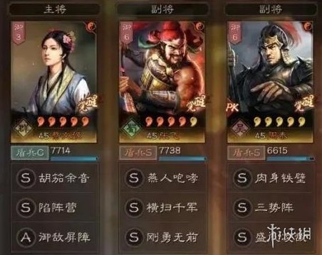 三国志战略版核弹张飞阵容搭配