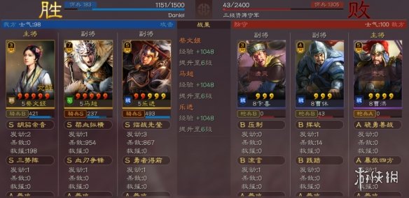 三国志战略版血刃争锋开荒阵容