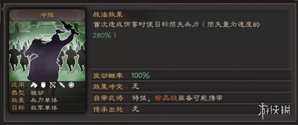 三国志战略版马匹特技属性一览
