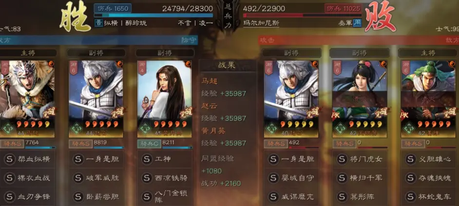 三国志战略版马超阵容推荐