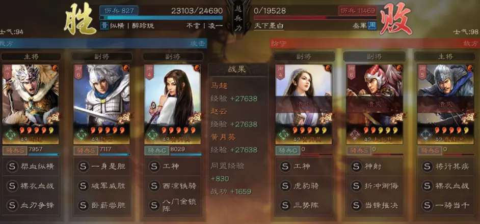 三国志战略版马超阵容推荐