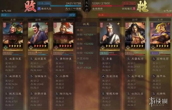 三国志战略版三势关羽阵容推荐