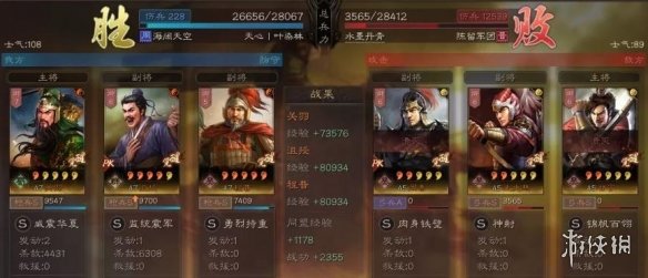 三国志战略版三势关羽阵容推荐