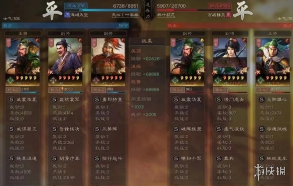 三国志战略版三势关羽阵容推荐