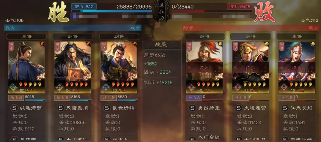 三国志战略版三势法正盾阵容推荐