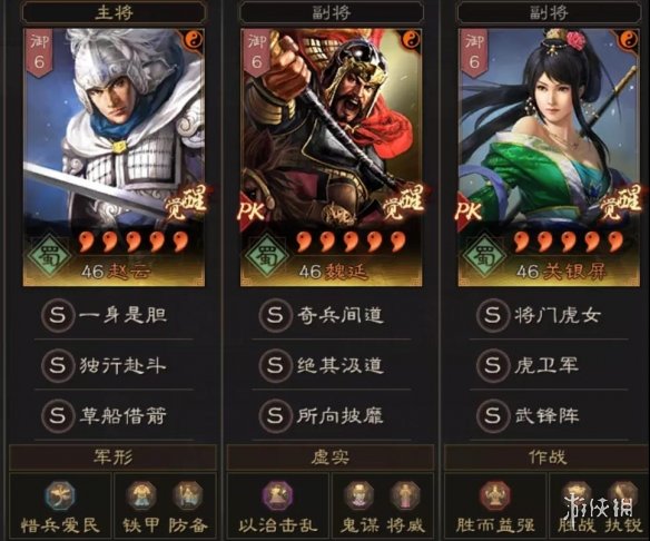 三国志战略版武锋虎卫军阵容推荐