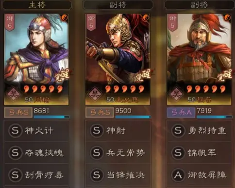 三国志战略版周太程阵容推荐