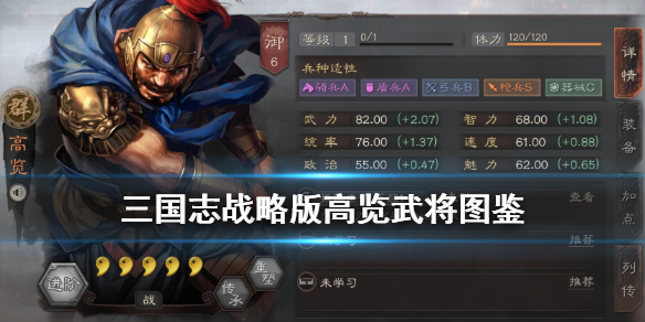 三国志战略版高览怎么样（三国志战略版高览怎么用）